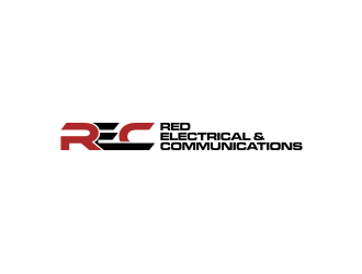 Red Electrical & Communications logo design by rief