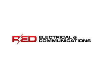 Red Electrical & Communications logo design by salis17