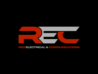 Red Electrical & Communications logo design by johana