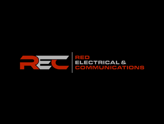 Red Electrical & Communications logo design by johana