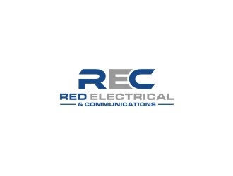 Red Electrical & Communications logo design by bricton