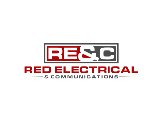 Red Electrical & Communications logo design by nurul_rizkon