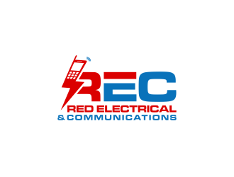Red Electrical & Communications logo design by Shina