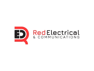 Red Electrical & Communications logo design by imsaif
