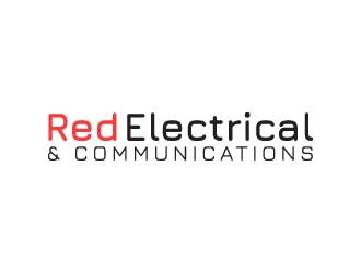 Red Electrical & Communications logo design by imsaif