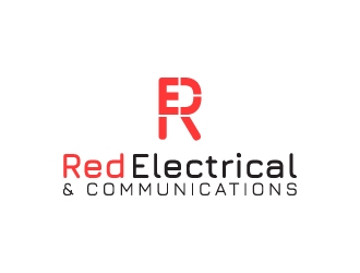 Red Electrical & Communications logo design by imsaif