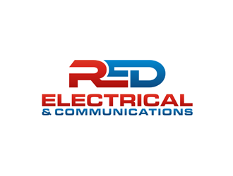 Red Electrical & Communications logo design by bomie