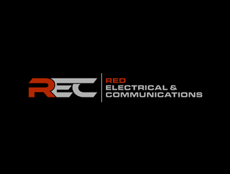 Red Electrical & Communications logo design by johana