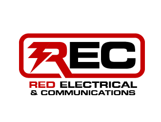 Red Electrical & Communications logo design by THOR_