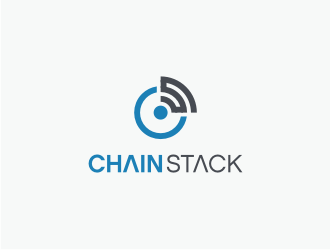 Chain Stack logo design by vostre