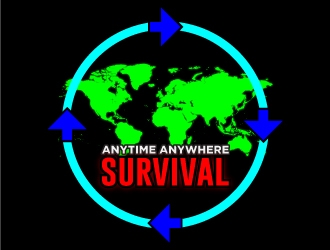 Logo name:  Anytime Anywhere Survival logo design by corneldesign77