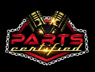 parts certified logo design by Xeon