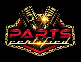 parts certified logo design by Xeon