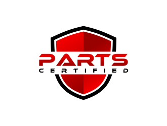parts certified logo design by yusuf