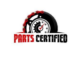 parts certified logo design by schiena