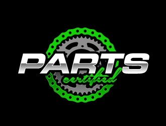 parts certified logo design by ElonStark