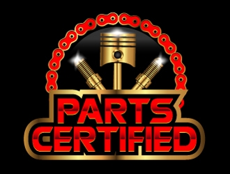 parts certified logo design by ZQDesigns