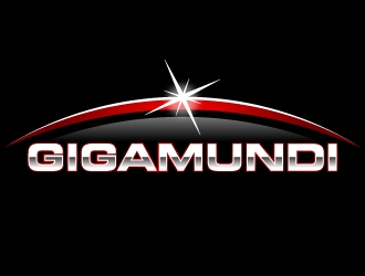 gigamundi logo design by Dddirt