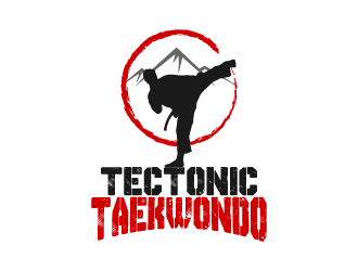Tectonic Taekwondo logo design by fastsev
