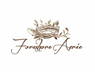 Foreshore Aerie logo design by bosbejo
