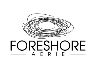 Foreshore Aerie logo design by daywalker