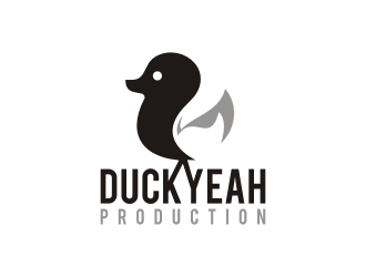 duckyeah production logo design by rizqihalal24