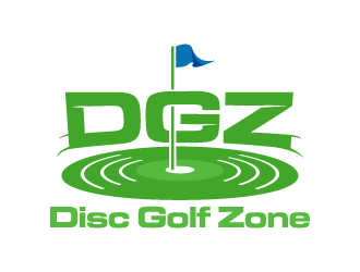 Disc Golf Zone logo design by uyoxsoul