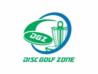 Disc Golf Zone logo design by Razzi