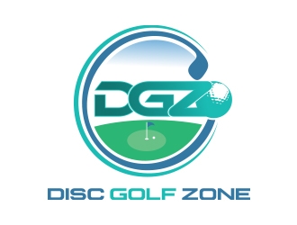 Disc Golf Zone logo design by Eliben