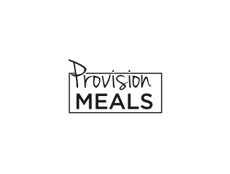 Provision Meals logo design by Adundas
