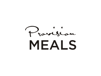 Provision Meals logo design by Adundas