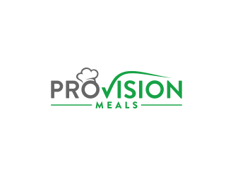 Provision Meals logo design by Shina