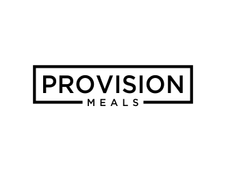 Provision Meals logo design by oke2angconcept