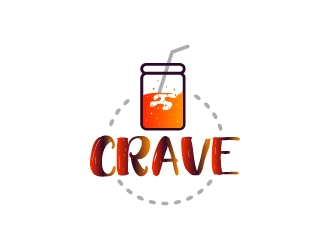 CRAVE logo design by BaneVujkov