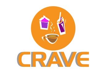 CRAVE logo design by ElonStark