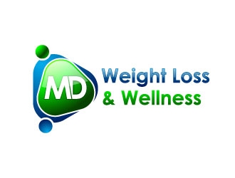 MD Weight Loss & Wellness logo design by uttam