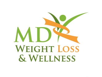 MD Weight Loss & Wellness logo design by akilis13