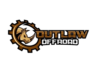 Outlaw Offroad logo design by amar_mboiss