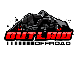 Outlaw Offroad logo design by PRN123