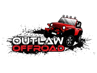 Outlaw Offroad logo design by Bunny_designs