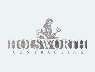 Holsworth Contracting logo design by MCXL