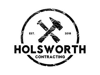 Holsworth Contracting logo design by qqdesigns