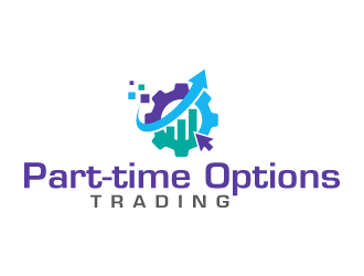 Part-time options trading logo design by kgcreative