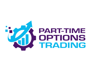 Part-time options trading logo design by kgcreative