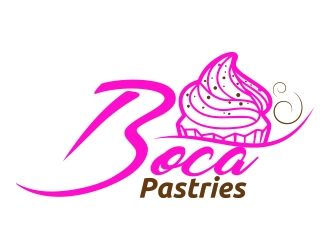 Boca Pastries logo design by aqibahmed