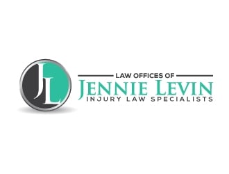 Law Offices of Jennie Levin, P.C.    Personal Injury Specialists logo design by karjen