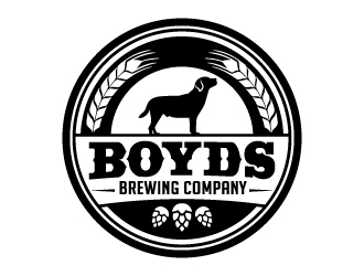 Boyds Brewing Company logo design by jaize