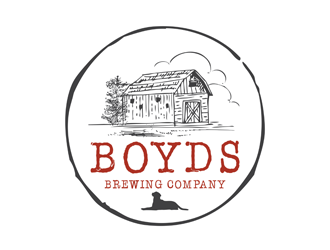Boyds Brewing Company logo design by logolady