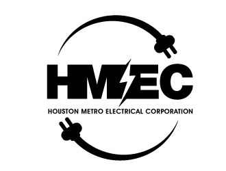 Houston Metro Electrical Corporation  logo design by PMG