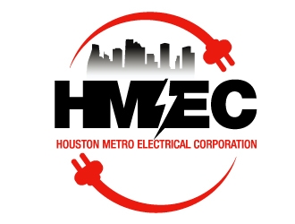 Houston Metro Electrical Corporation  logo design by PMG